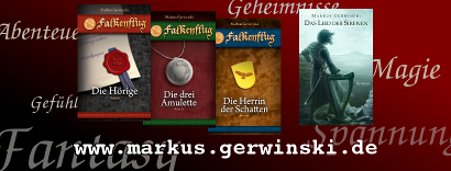 [&Uuml;bersicht: Romane von Markus Gerwinski]