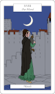 [Falkenflug-Tarot, Karte 18: Der Mond]